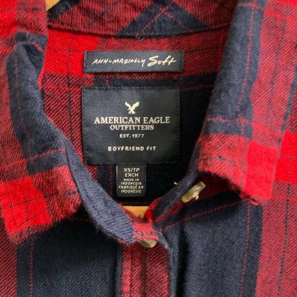 American Eagle button down flannel - Picture 3 of 6